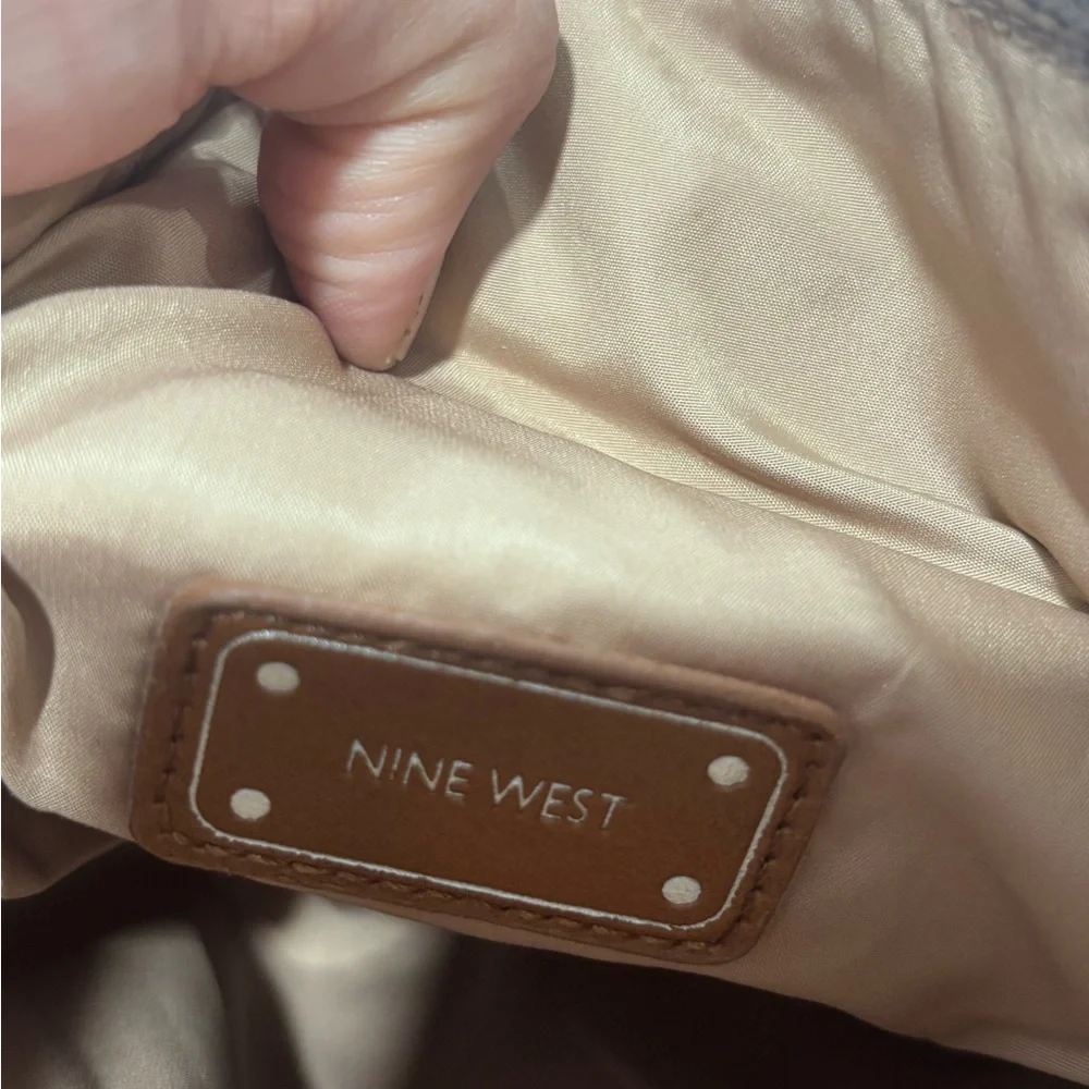 Nine West Silver Clutch